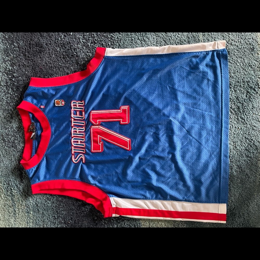 Starter brand basketball jersey